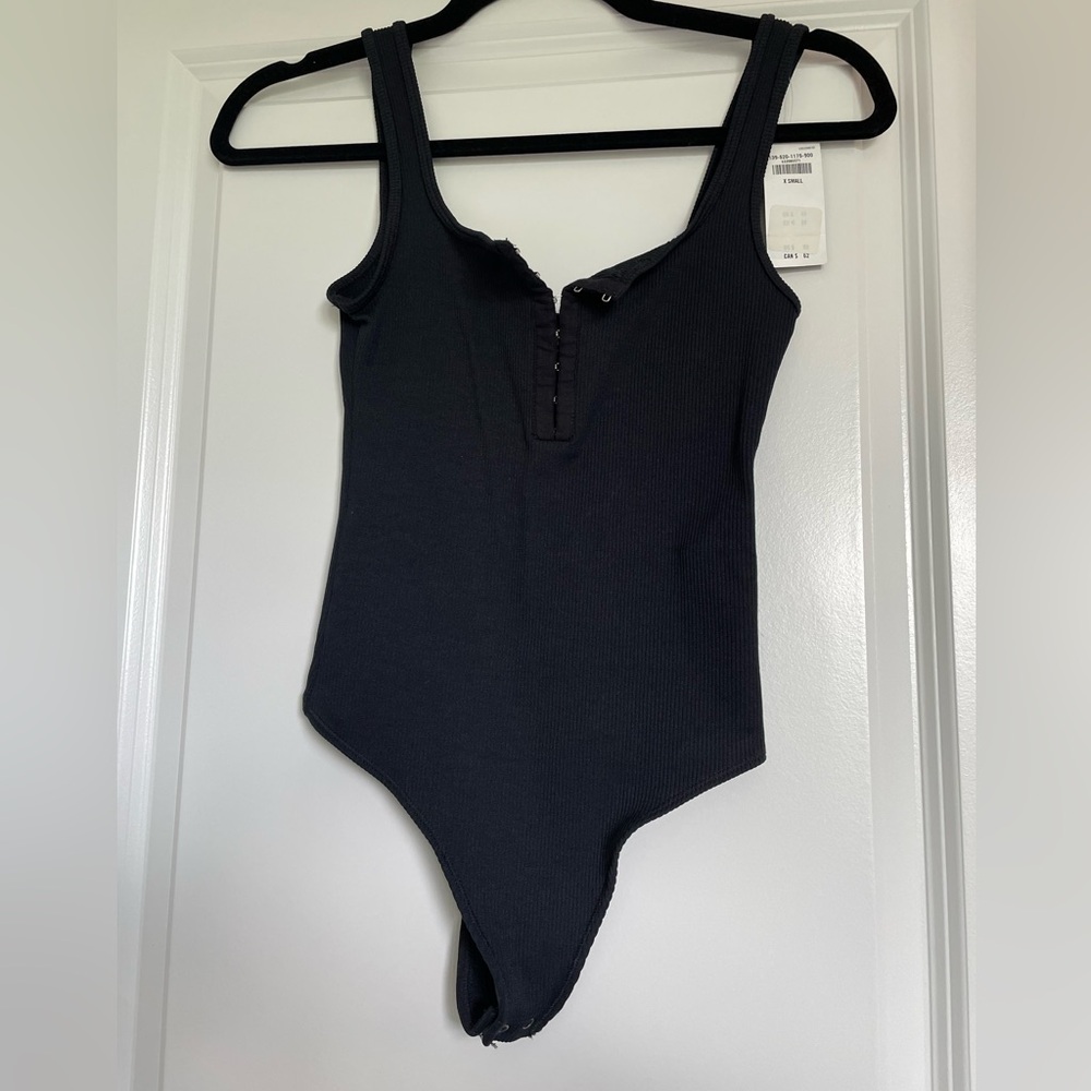 Abercrombie & Fitch Black Bodysuit